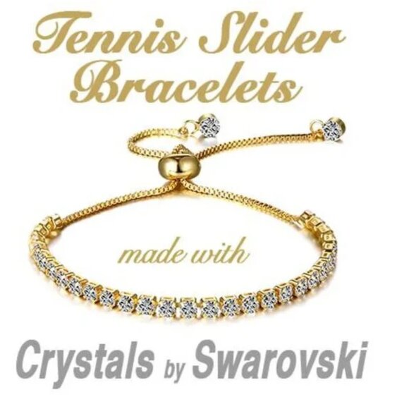 Swarovski Crystals Tennis Bracelet - Picture 3 of 5